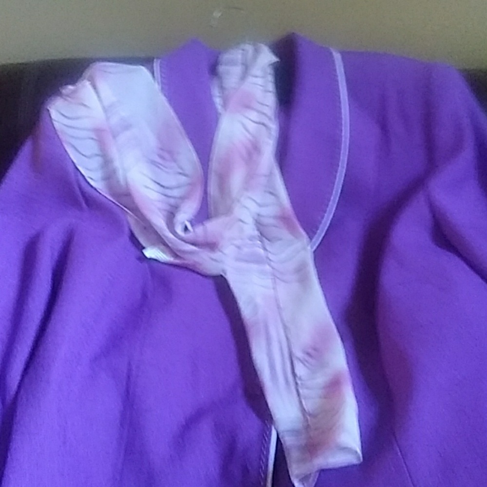 Purple jacket